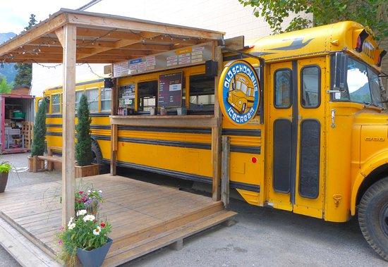 Old School Bus Ice Cream